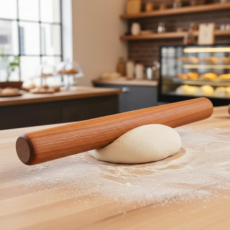 30cm Wooden Rolling Pin Dough  - đánh giá và giá Kitchen Roller Baking