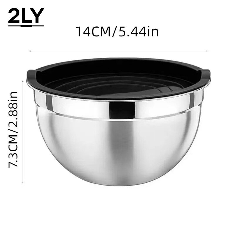 Thickened Stainless Steel Mixi - đánh giá và giá Baking Kitchen Set