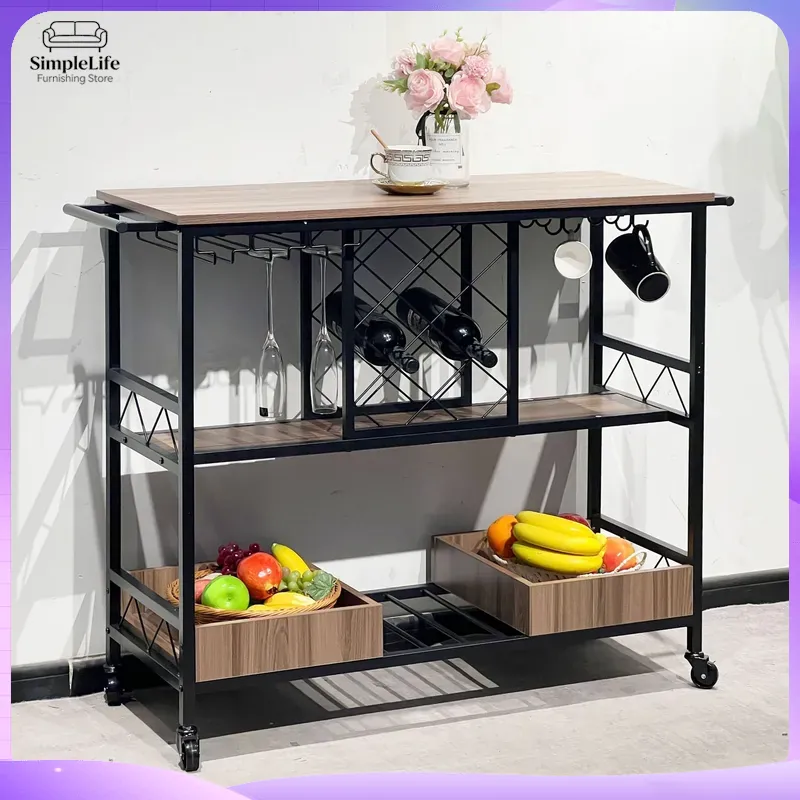 Multifunctional Kitchen Cart w - đánh giá và giá Kitchen Baking Cart