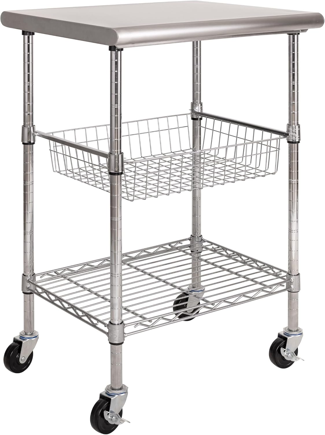 Stainless Steel Commercial Pre - đánh giá và giá Kitchen Baking Cart