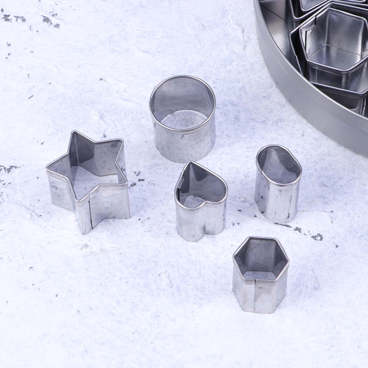 Stainless Steel Cookie Cutters - đánh giá và giá Baking Kitchen Set