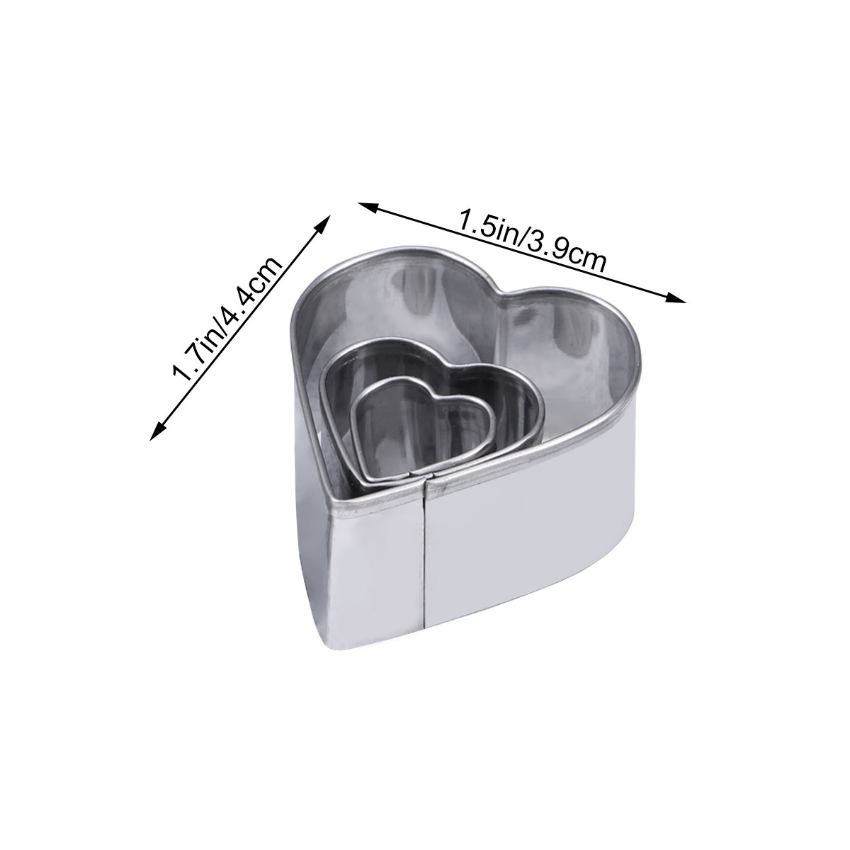Stainless Steel Cookie Cutters - đánh giá và giá Baking Kitchen Set