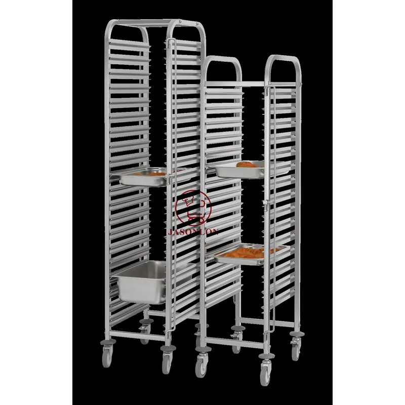 Stainless Steel Heavy-Duty 4-W - đánh giá và giá Kitchen Baking Cart