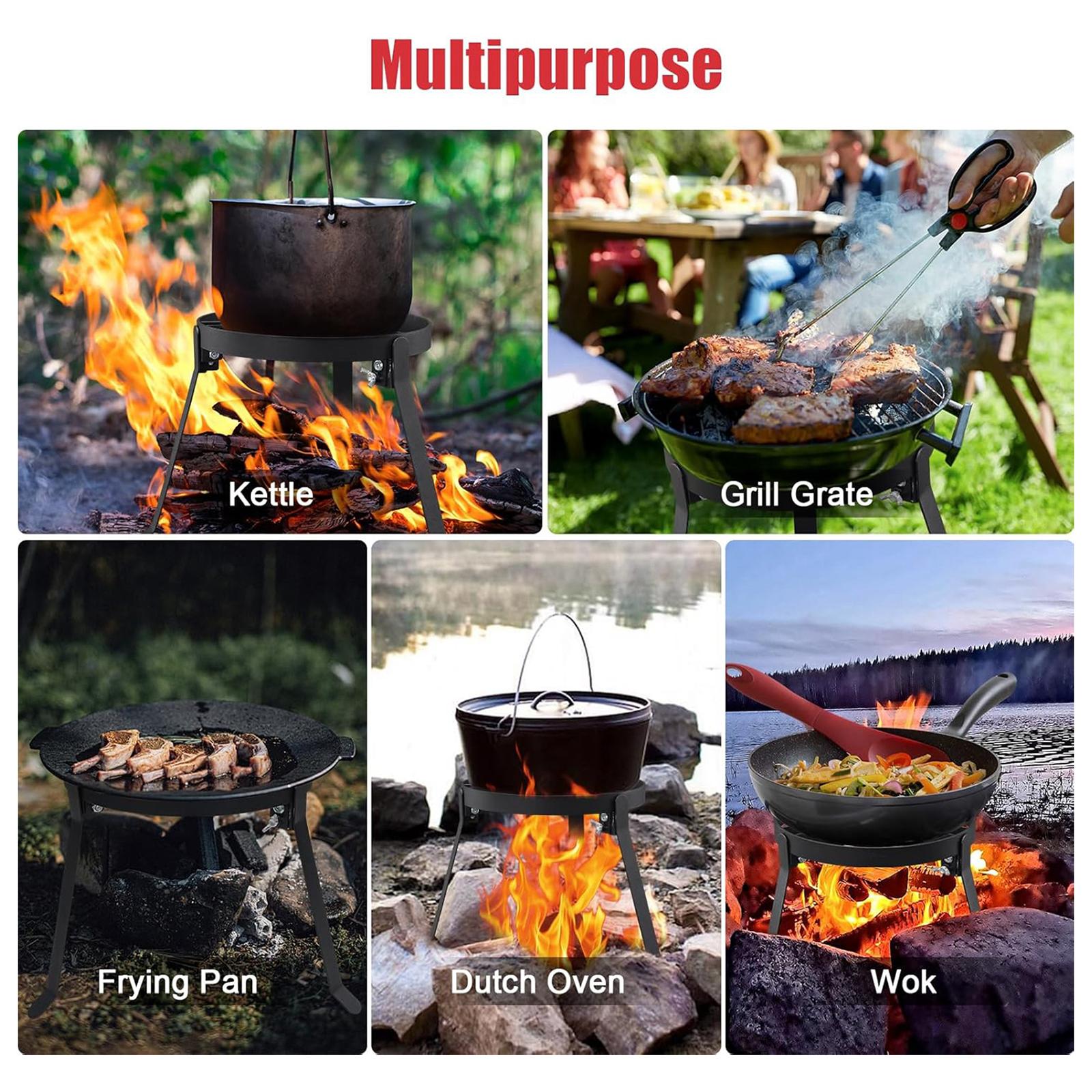 Foldable Cooking Campfire Trip - đánh giá và giá Kitchen Baking Rack
