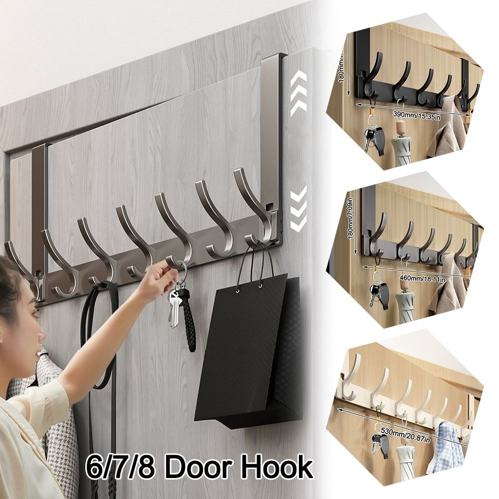 Punch-free 6/7/8 Door Hook Tra - đánh giá và giá Kitchen Uncle