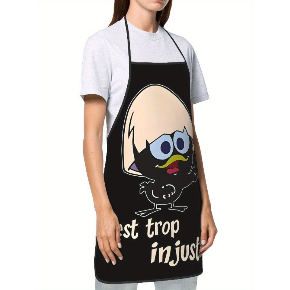Cartoon Chicken Print Apron Bl - đánh giá và giá Kitchen Baking Background