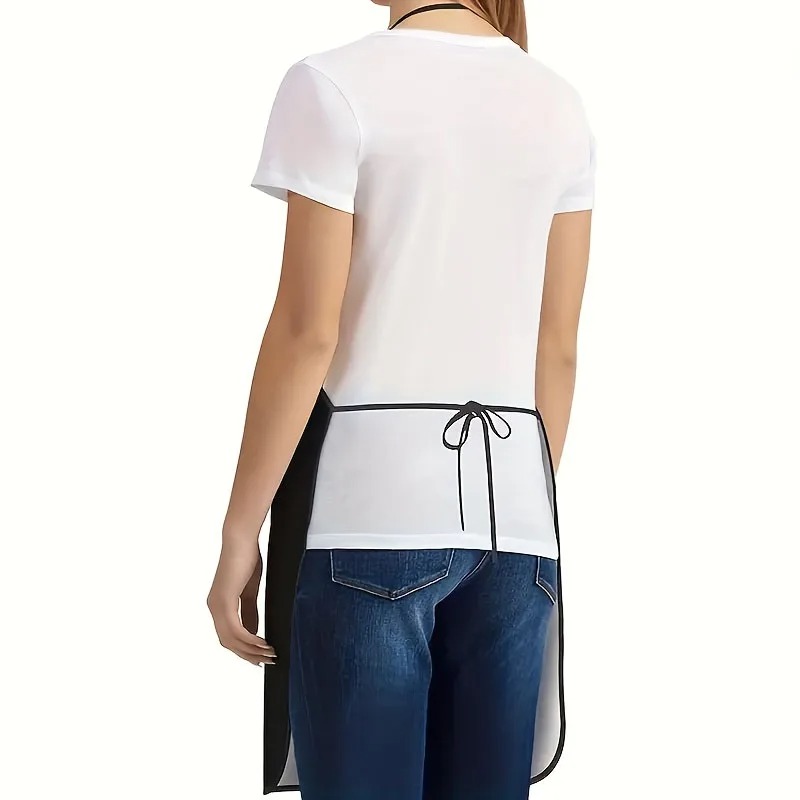 1pc 2D Printed Creative Apron  - đánh giá và giá Kitchen Baking Background