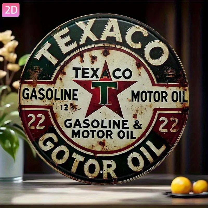 Vintage Texaco Oil Metal Sign— - đánh giá và giá Kitchen Uncle