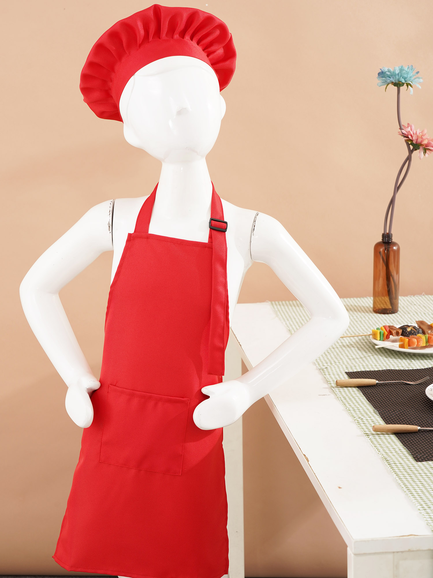 Unisex Chirdren Tạp Dề Có Thể  - đánh giá và giá Kitchen Kids Baking Set