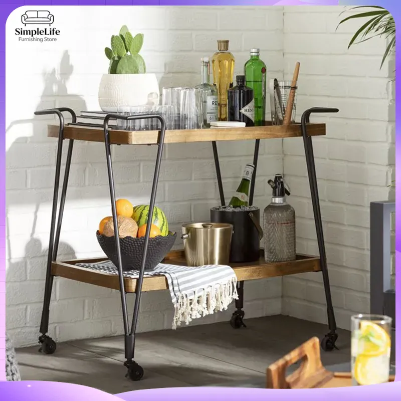 Kitchen Trolley with Wheels Ro - đánh giá và giá Kitchen Baking Cart
